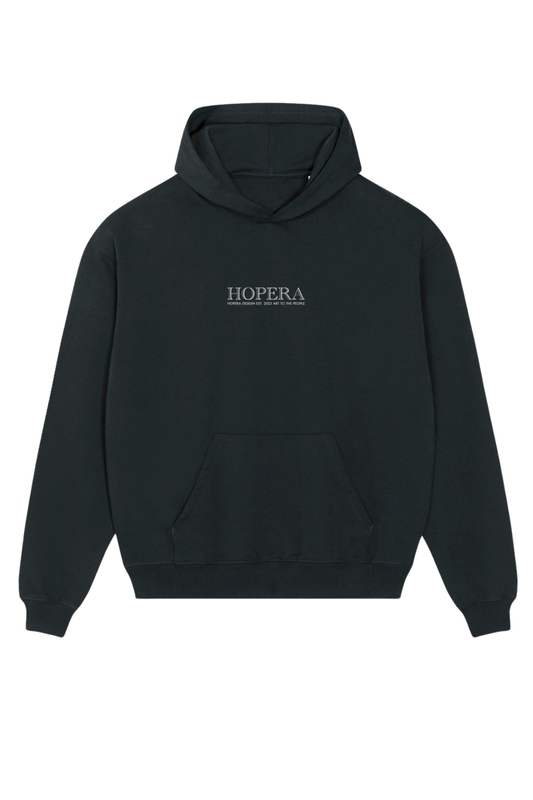 Heavy-Weight Premium Hoodie "Woman in Flowing Draperies" by Unknown Artist