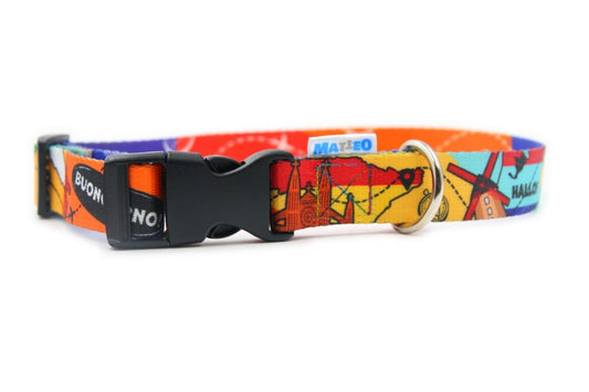 Collar With A Plastic Bucle – Travel