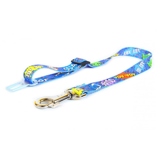 Safety Belt - Blue Graffiti