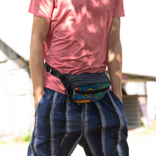 Spacious Water-Resistant Waist Bag - Portugal
